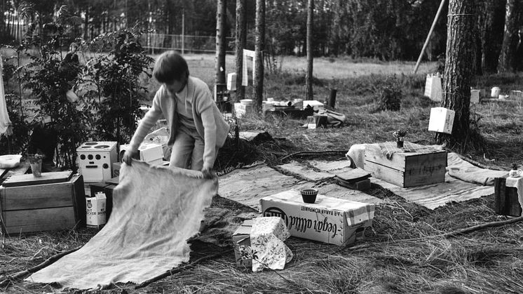 En av fotograf Mats Holmstrands bilder från Vålön 1965.