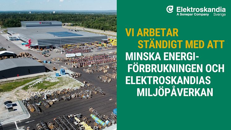 Optimering av energisparåtgärder vid Elektroskandias logistikcenter