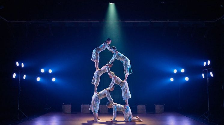 Foto: Alex Hinchcliffe. Från cirkusföreställningen ”Det får bära eller brista”.