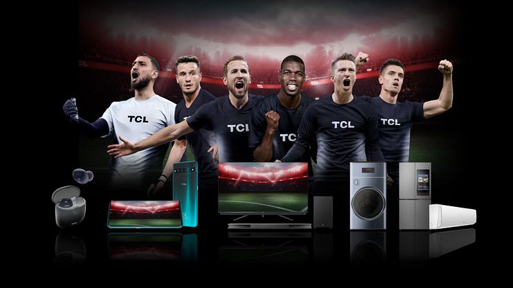 TCL presenterar sin nya lineup av TCL-ambassadörer – några av världens främsta fotbollsstjärnor
