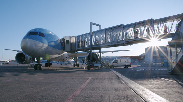 TUIs sista flight från Mexiko landar på Arlanda