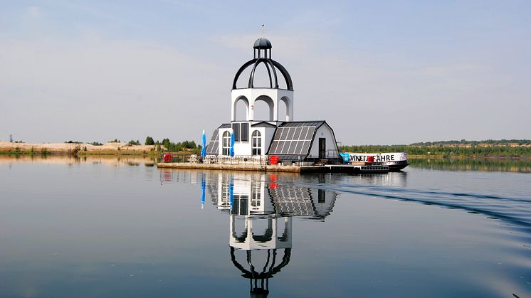 VINETA auf dem Störmthaler See