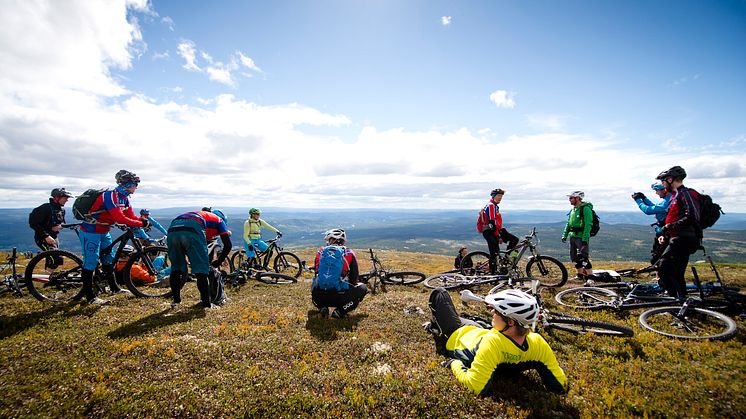 Terrengsykkelfestivalen Utflukt er et av flere arrangement under Trysil Bike Festival