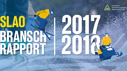​Snörik vinter gav rekord för svenska skidanläggningar – SLAO:s branschrapport 2017/2018