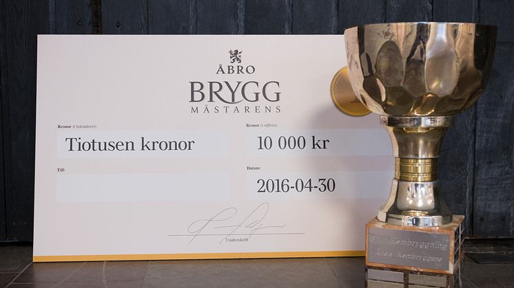 Niklas Stenlås och Torbjörn Andersson vann SM i hembryggd öl