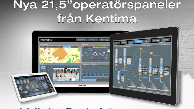 Informationsblad om WideQuick HMI Panel H621 och H721