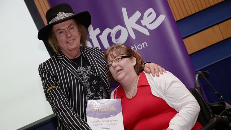 ​Leicester stroke survivor receives regional recognition