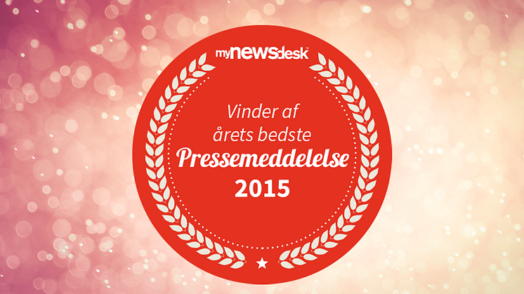 Vinder af Årets Pressemeddelelse 2015 er…