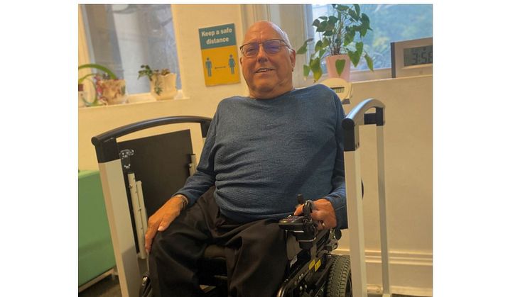Wheelchair weigh scales unveiled at Bury Library