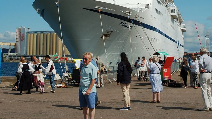 ​Extra kryssningsanlöp i Helsingborg