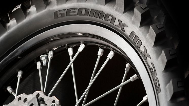 Dunlop Geomax MX32 detail