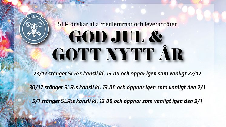 Det lackar mot jul....