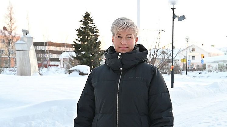 Kommunstyrelseordförande Nina Waara(S), Haparanda. Bild: Haparanda kommun