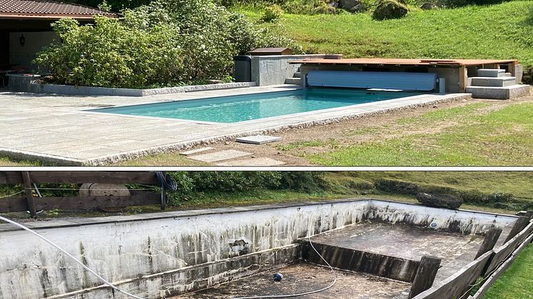 Poolsanierung: Gartenpool vor dem Sommer sanieren  © Desjoyaux Pools