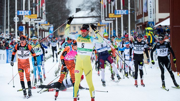 John Kristian Dahl, Norge, vann Vasaloppet 2016