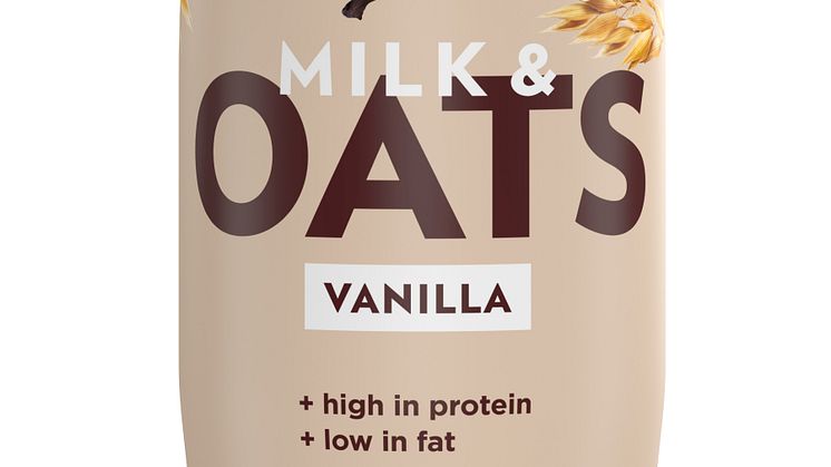 Arla brings benefits of dairy to the soft drinks category with launch of new Milk & Oats range 