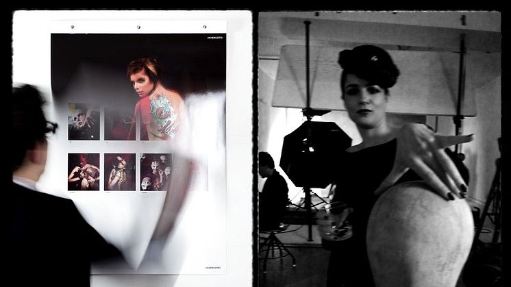Behind the scenes look at making of the stunning Invercote calendar