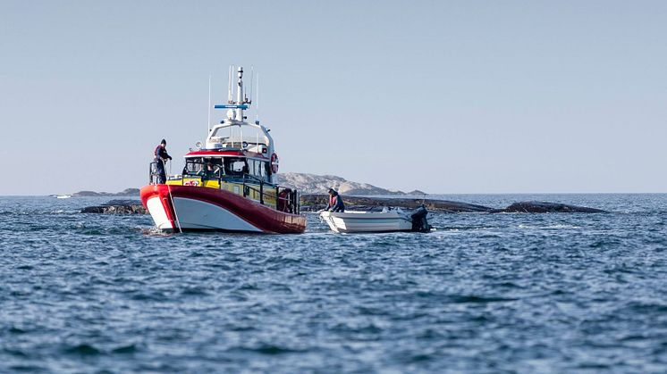 Bildtext: Förra sommaren ökade Sjöräddningssällskapets uppdrag med 52 %.  Foto: Mats Ryde/Sjöräddningssällskapet