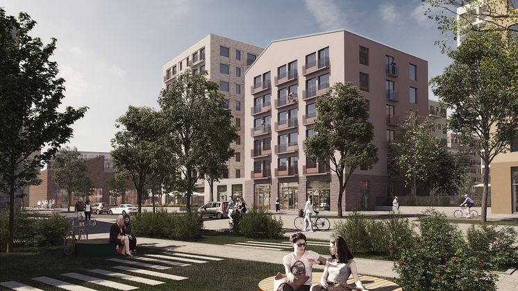 Detaljplan klar för Riksbyggens 900 bostäder på Kopparlunden