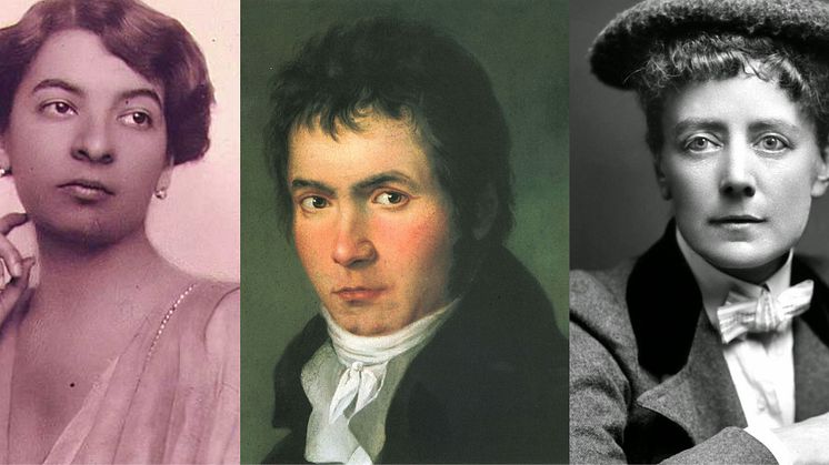 Tänk om Beethoven fick träffa Pejacevic och Smyth? Konserthuset Stockholm presenterar festivalen LvB – Ladies versus Beethoven.