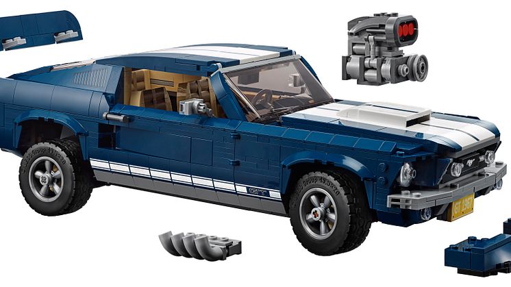 Legendarisk Ford Mustang som eksklusivt LEGO-sett