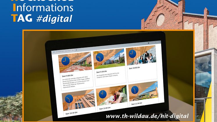 Auf der Website des digitalen HIT www.th-wildau.de/hit-digital der TH Wildau finden Interessierte in den kommenden Tagen das komplette Programm. (Bild: TH Wildau) 