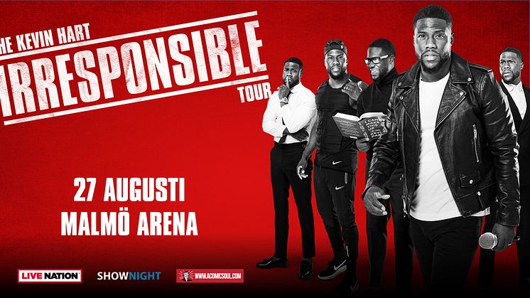 Kevin Hart, Malmö Arena 27 augusti