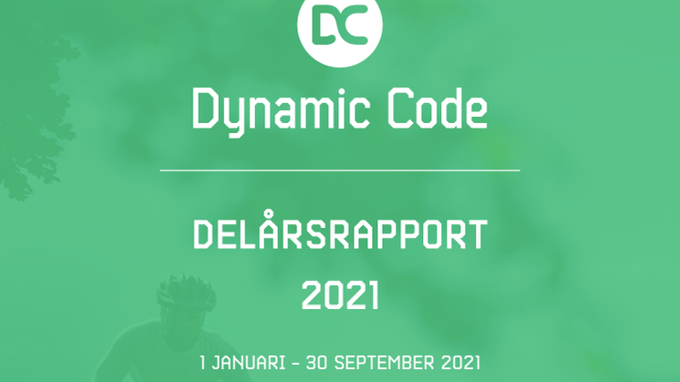 Dynamic Code - delårsrapport Q3 2021