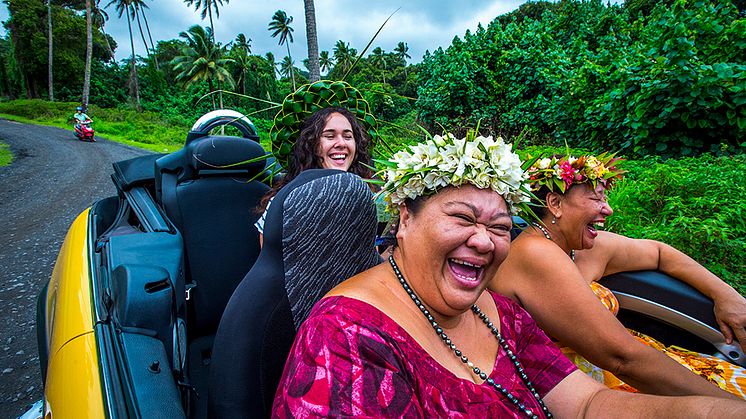 Resor till Cooköarna är en av Tour Pacifics specialitéer
