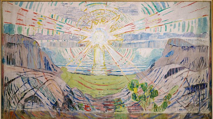 The Sun_Edvard Munch_Oil on canvas_photo Munchmuseet