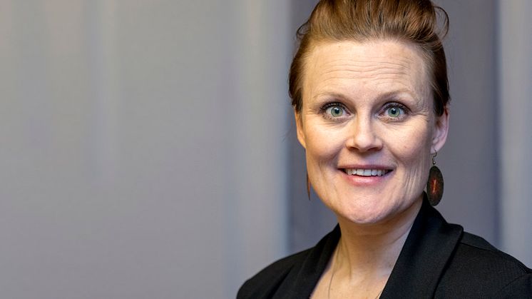 Sara Nylund ser fram emot uppdraget som ordförande i BizMakers föreningsstyrelse. Foto: Region Västernorrland