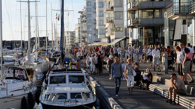 Norra hamnen i Helsingborg 