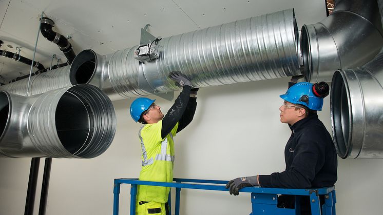 Nu ska unga ventilationsmontörer få visa upp sina färdigheter i SM.