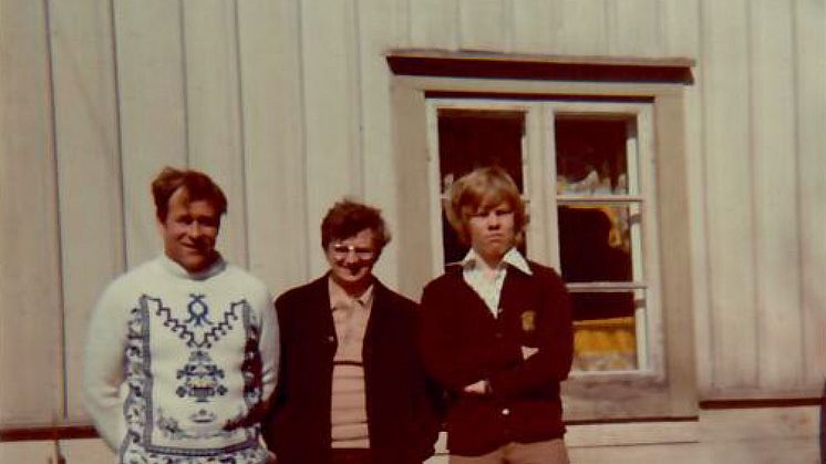 Jorma kom till Sverige från Finland på 60-talet i den stora arbetskraftsinvandringen. Allt fungerade bra till en början. Jorma står längst till höger. Foto: privat