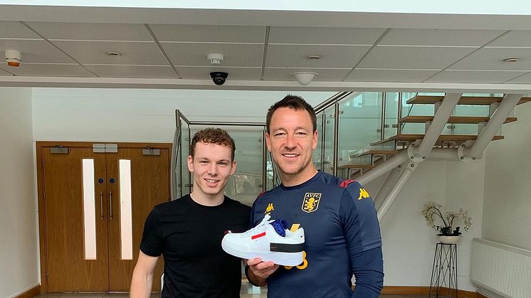 Entrepreneurial Business Management student from Northumbria University selling to John Terry