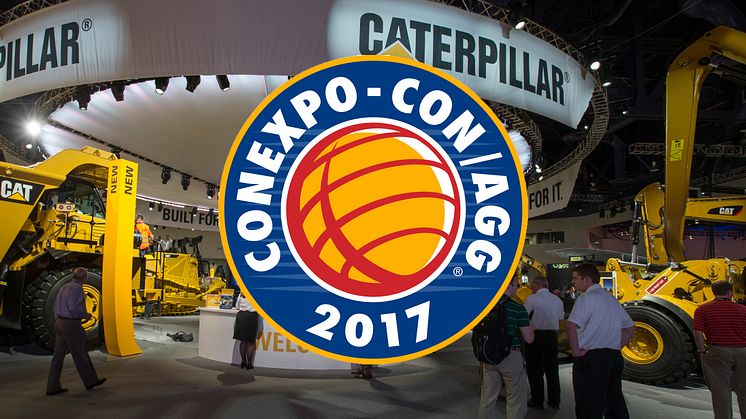 Caterpillar presenterar nya maskiner och teknologi på CONEXPO 2017