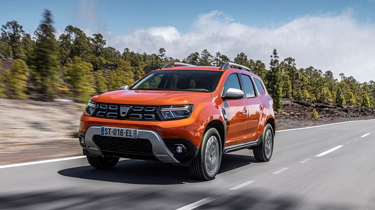 Facelift til Dacia Duster uden merpris