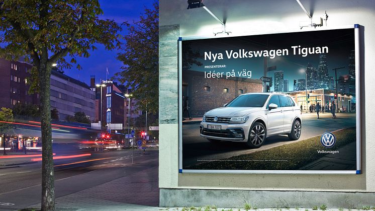 Nya Volkswagen Tiguan presenterar "Idéer på väg"
