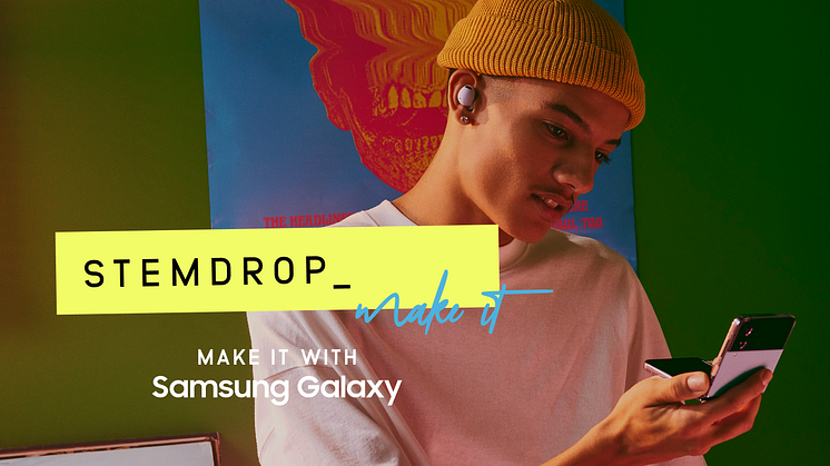 Samsung ja TikTok lanseeraavat yhteistyössä uuden StemDrop-musiikkialustan 