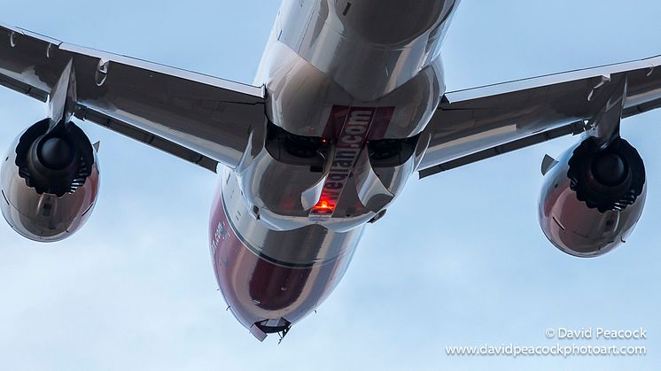 787 Dreamliner. Foto David Charles Peacock