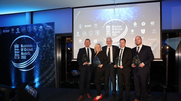 Business of Cricket Awards showcase innovation and good practice amongst First-Class Counties