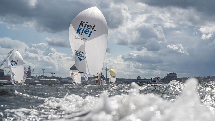 Endlich ist es so weit: Die Segel-Bundesliga kommt nach Kiel! ©Lars Wehrmann