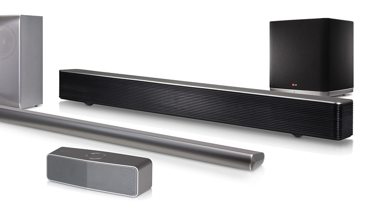 LG UDVIDER MUSIC FLOW-FAMILIEN – TOPPER MULTIROOM-SERIEN MED 700-WATTS SOUNDBAR