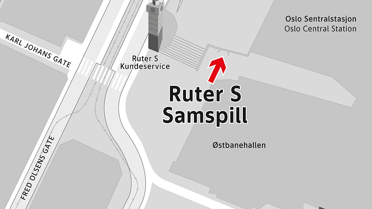 Presentasjonen skjer på Ruter S, inngang Samspill.