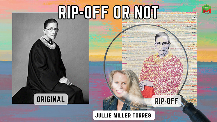 Court dismisses lawsuit filed against artist Julie Torres for using the late Justice Ruth Bader Ginsburg’s photo