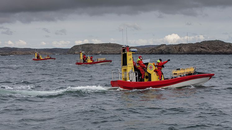 Den båttyp (Gunnel Larson-klassen) som är aktuell för RS Strängnäs är åtta meter lång och specialbyggd för sjöräddning.