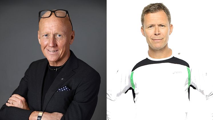 Michael Thorén, vd för En Svensk Klassiker, och Patrik Yderberg, vd för Springtime Group, är glada över samarbetet.