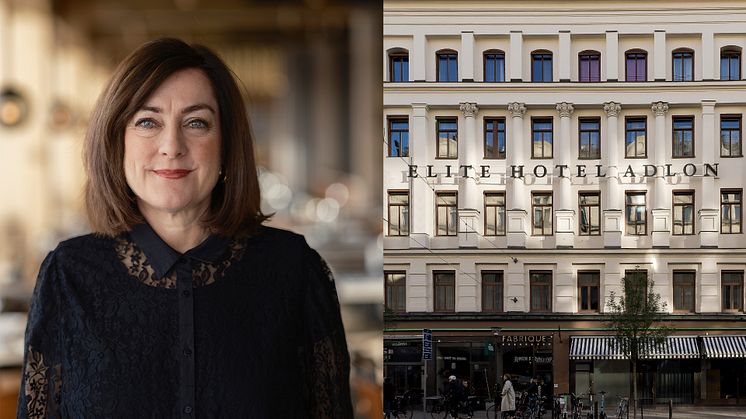 Aliki Krantz, hotelldirektör för Elite Hotel Adlon i Stockholm.