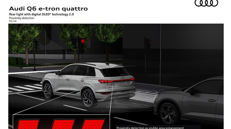 Audi Q6 e-tron - nærhedsregistrering