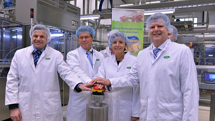 Arla Foods nimmt neue Produktionsanlagen am Standort Pronsfeld in Betrieb